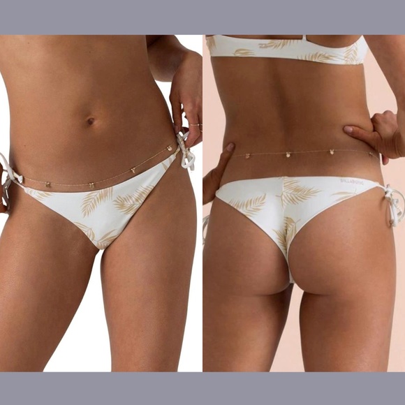 Billabong Other - NEW Billabong x Sincerely Jules [ Small ] Dos Palmas Tanga Bikini Bottom